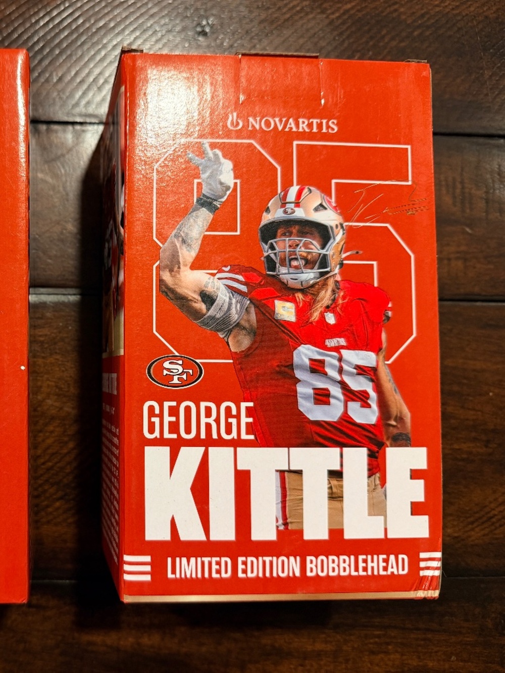 NIB: George Kittle 10-Year Club Limited-Edition 49ers Bobblehead 🏈